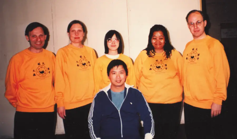 Group picture with Master Lam and students