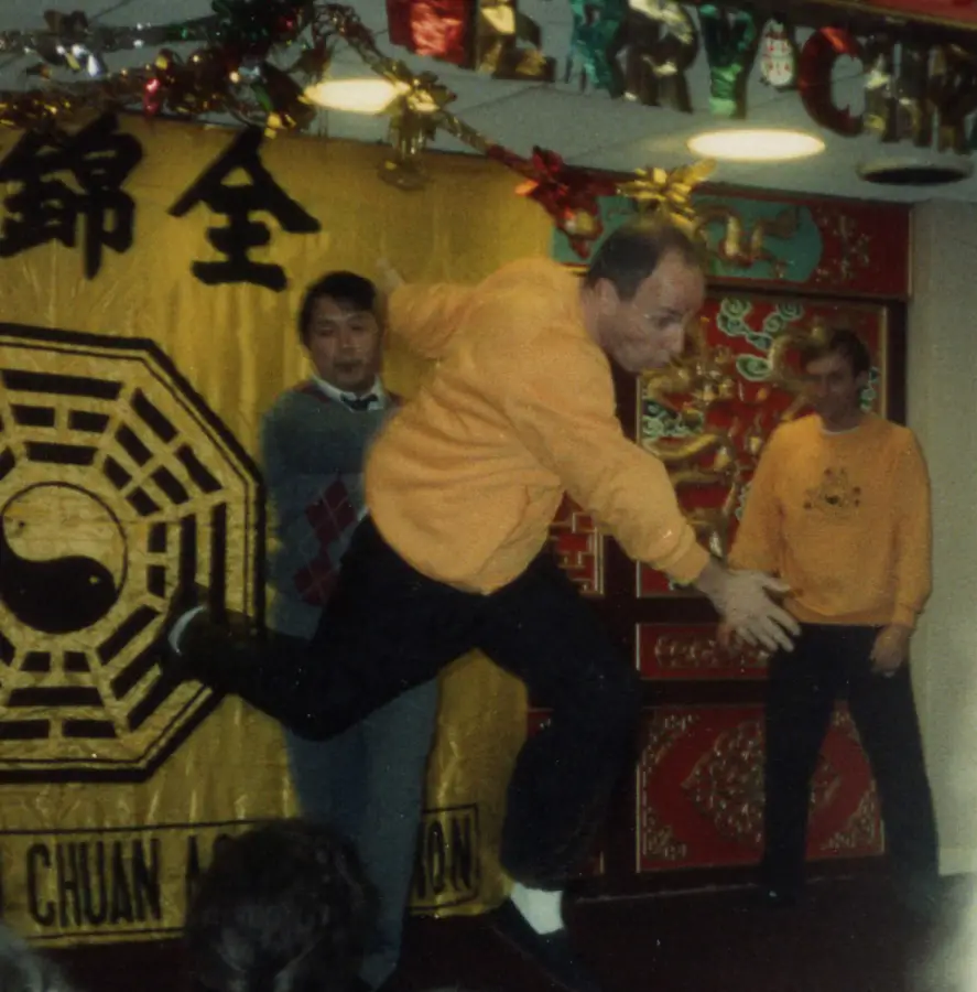 Master Lam sends Richard off the stage