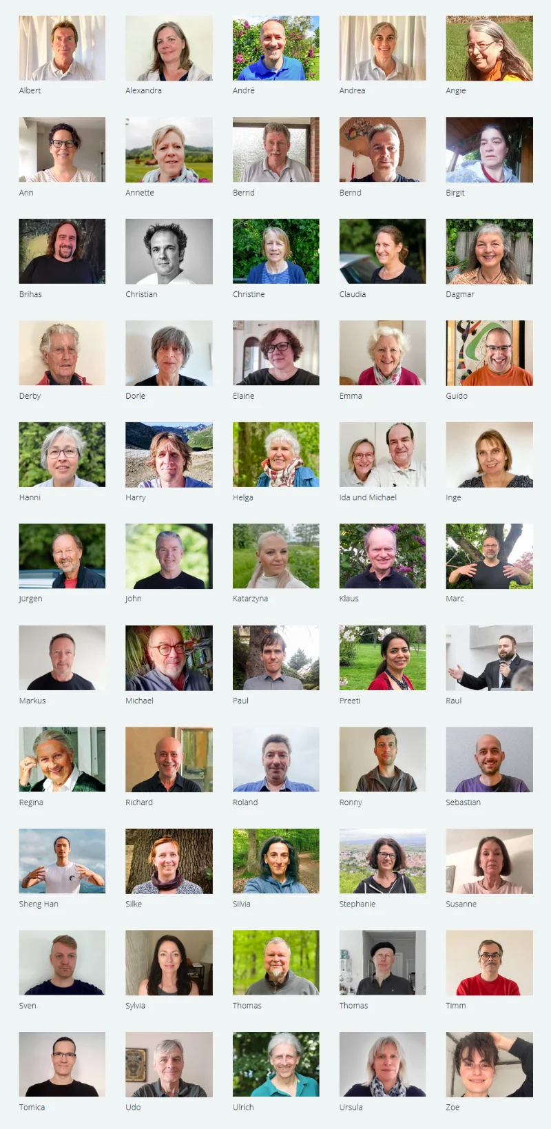 2021, Virtual Group Picture, Academy Workshop with Master Lam