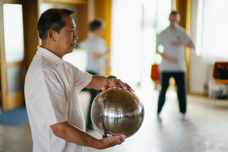 Master Lam teaching in Petersaurach